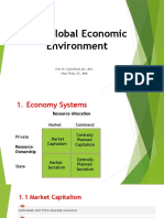 2 - 1 - The Global Economic and Finance Environment