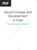 Social Change and Development in India: T S C XII