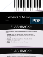 Elements of Music