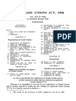 The Trade Unions ACT, 1926 (77-93) PDF