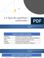 Tipos de Superficies Comerciales