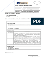 RedacciÃ N Del Texto Argumentativo 2015-III