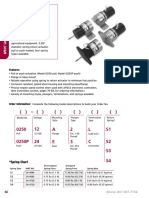 Apecs 0250 Series Actuators: Spring Chart