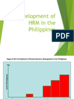 Development of HRM in The Philippines