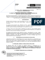 RESOLUCIÓN No. SSPD - 20208400026445 DEL 29/04/2020 Expediente No. 2020840390101484E Por La Cual Se Decide Un Recurso de Apelación