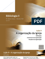 Bibliologia 2 - Lições 9 e 10