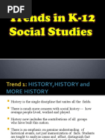 Trends in K-12 Social Studies