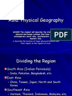 Asia Physical Geography PW