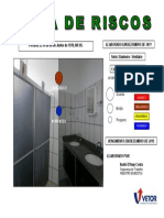 Mapa de Risco Banheiro Vestiario - 2012