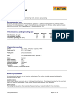 Penguard Midcoat: Technical Data