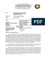 OJT Spot Investigation Report