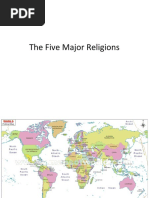 The Five Major Religions