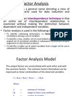 Factor Analysis: Interdependence Technique