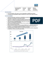 Executive Summary - Acmr