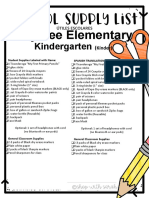 Guy Lee School Supplies 20-21