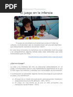 Educacion Inicial EN EL JUEGO