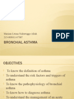 Bronchial Asthma: Mariam Lwasa Naluwugge Afrah 215-083011-07387