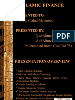 Presented To:: Islamic Finance