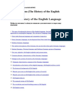 Test Questions (The History of The English Language)