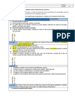 Aptitud Verbal Oraciones Eliminadas y Plan de Redacción