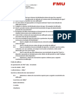 Exercícios Rev 3 - Instalações Hidrossanitárias