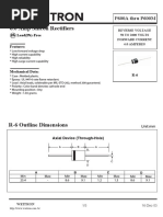 6.0 Amp Silicon Rectifiers: P600A Thru P600M