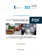 Prioritization of Food Safety Issues 2019