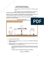 Practica 5. Principio de Arquímedes