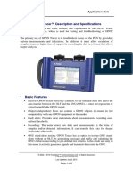 GPON Tracer Description and Specifications