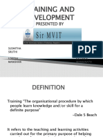 Training & Development