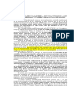 Principio de Irretroactividad de La Ley Como Una Garantía A Favor Del Ciudadano y No Del Estado