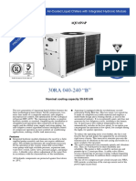 Air-Cooled Liquid Chillers With Integrated Hydronic Module: Aquasnap