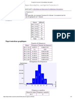 Corrigé de L'exercice 3 de Statistique Descriptive