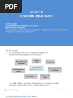 Regresion Lineal Simple