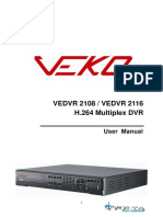 Manual Vedvr2100