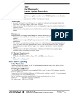 User's Manual: Digital Manometer Firmware Update Procedure