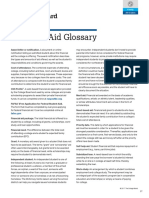 Financial Aid Glossary