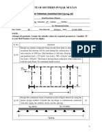 Institute of Southern Punjab, Multan Online Terminal Examination (Spring-20)