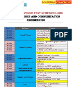 Electronics and Communication Engineering: Tneb-Ae Online Test Schedule-2020