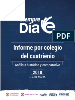 Informe Por Colegio Cuatrienio