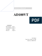 AD100VT Service Manual