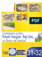 Barrios de Verdad: Portada Triangular - Bajo Lima