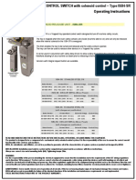 Trapped Key CONTROL SWITCH With Solenoid Control - Type ISB4-SR