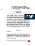 Analisis Tingkat Kesehatan Bank Dengan Menggunakan Metode Risk Profile, Good Corporate Governance, Earning, Capital (RGEC)