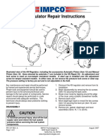 KN Regulator Repair Instructions: Disassembly