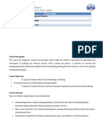 Programme M.Sc. Accounting and Finance Semester 2 Course Title Advanced Auditing Course Code Credit Hours 45 (3 Hour Per Week)