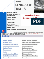 Mechanics of Materials: Introduction - Concept of Stress