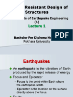 SRDS Lecture 1 Fundamentals of Earthquake Engineering