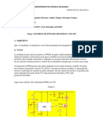 Control de PWM