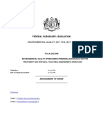 Environmental Quality (Prescribed Premises) (Scheduled Wastes Treatment and Disposal Facilities) (Amendment) Order 2006 - P.U. (A) 252-2006 PDF